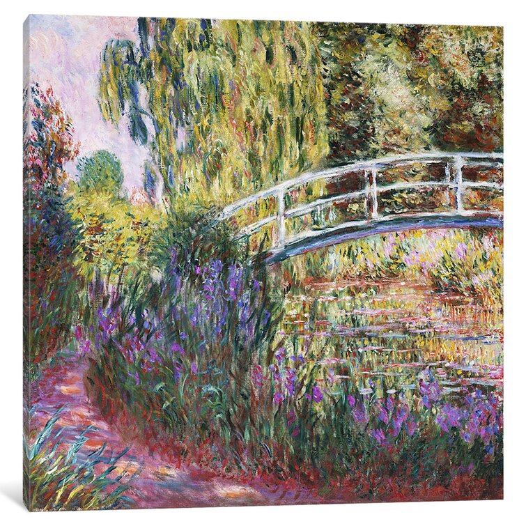 The Japanese Bridge, Pond With Water Lilies, 1900 by Claude Monet
